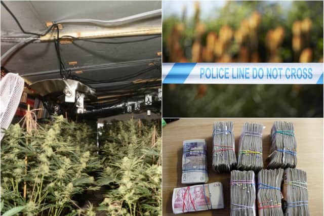 Drugs and cash were seized in a crackdown on county lines gangs in South Yorkshire (Photo: archive)