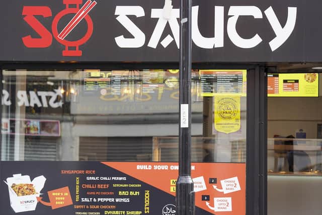 So Saucy is located in Darnall, Sheffield