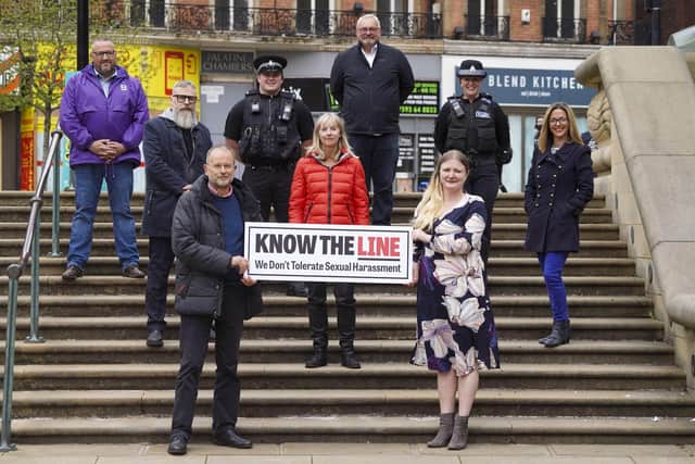 In Sheffield, dozens of businesses have signed up to pledge zero tolerance against sexual harassment at work since a city-wide campaign of Know The Line was launched on May 17.