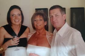 Devastated relatives of a Sheffield woman who died after ‘serious lapses’ in hospital care in are urging others to ‘get checked out’. PIctured: (left to right) Nicole, Susan and Paul Bamford.