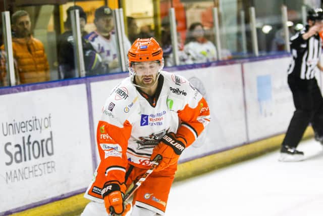 Evan Mosey played a huge role in bringing Scott Allen to Sheffield Steelers