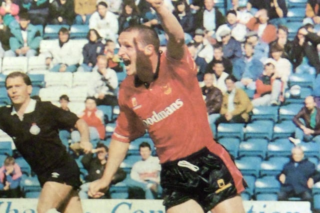 Bricky Burns added bite to Pompey's midfield when pitched in with a host of youngsters after being plucked from non-league football and scored 11 goals in 107 appearances.