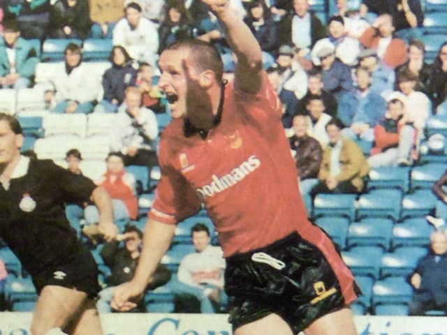 Bricky Burns added bite to Pompey's midfield when pitched in with a host of youngsters after being plucked from non-league football and scored 11 goals in 107 appearances.