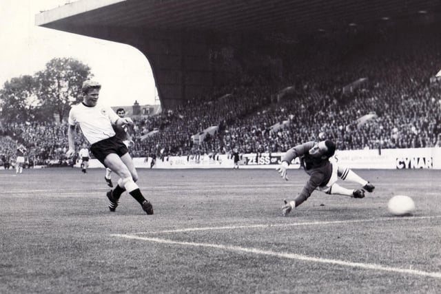West Germany take on neighbours Switzerland at S6 during the 1966 World Cup.