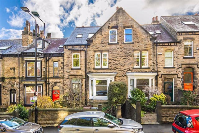 Offers in the region of £475,000 are being taken for this five-bedroom terraced house. The sale is being handled by Spencer. (https://www.zoopla.co.uk/for-sale/details/54951721)