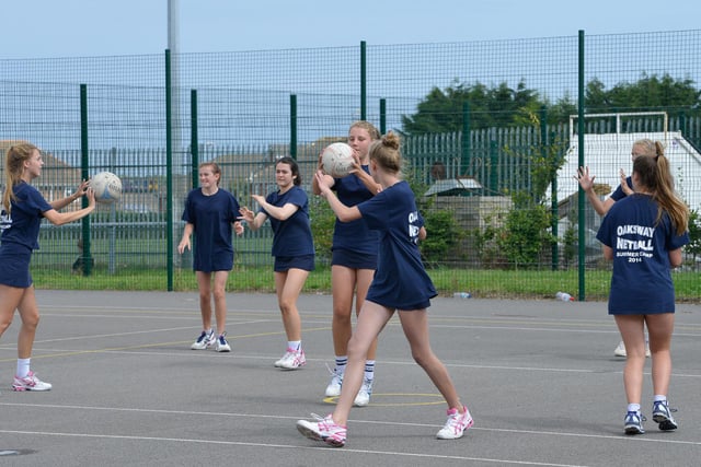 The Oaksway Netball summer training camp at Dyke House School. Remember this from 2014?