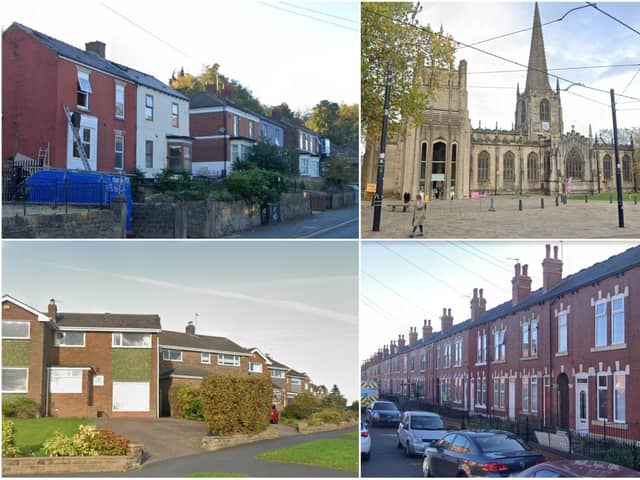 New figures show just nine areas saw a house in their average house sale price in 2022, while the rest of the city increased by £20,000 on average.