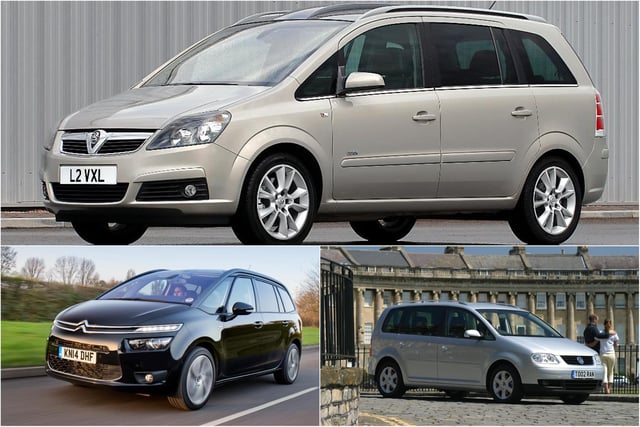 The larger of Vauxhall's family SUVs doesn't last as well as its smaller stablemate, with the big Citroen and VW's mid-sized model showing similar levels of fragility. 
Vauxhall Zafira Tourer (2008 - 2015) 60.6%; Citroen Grand C4 Picasso (2014 – present) 61.7% ; Volkswagen Touran (2003 - 2015) 63.3%