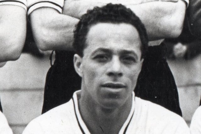 Popular Jamaican winger Lloyd Lindbergh Delapenha was simply known as Lindy and the first black player to turn out for the club in 1958-61 after joining for a substantial fee following eight successful years and 90 goals at Middlesbrough. For Stags he netted 27 goals in his 115 games on the wing before joining Hereford and then going home to Jamaica where he appeared on one of the country's stamps.