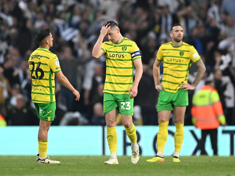 The Canaries, who reached the Championship play-off semi-finals, saw a £20.43m drop in their squad market value with figures such as Adam Idah leaving the club on loan and Adam Forshaw heading to Plymouth Argyle