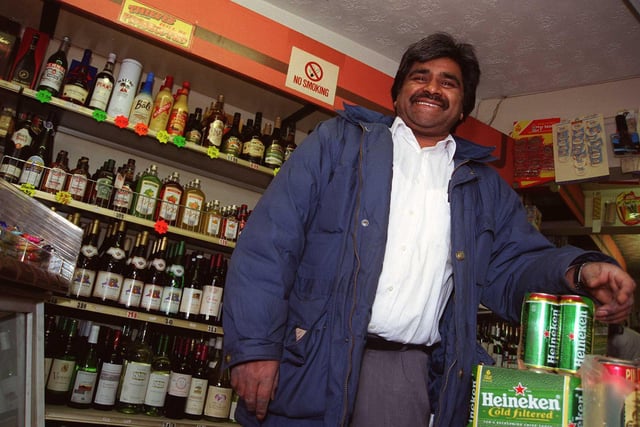 Rameshlel Patel who had an off licence in Burngreave in 1999