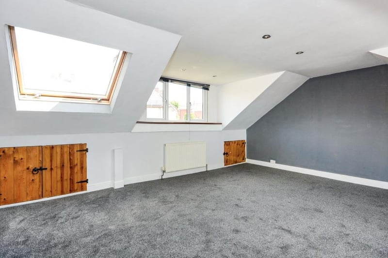 The property offers a large amount of versatile space.