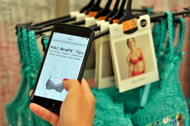 Services such as bra fit remain paused but staff will be on hand to help and customers can use M&S’s online tool. Fitting rooms at M&S remain closed but the refund policy remains extended.