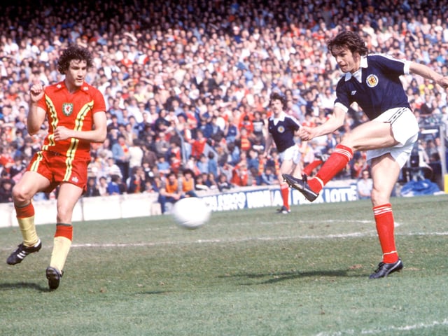 The former Leeds and Manchester United striker is among a select band of players to have scored in three World Cup finals tournaments. His goal against Czechoslovakia in 1973 also sealed Scotland's place at the event for the first time in 16 years. There are more talented players outside the top 10 but Jordan's commitment was unmatched and he was a firm favourite with the Tartan Army, netting 11 goals in 51 caps.
