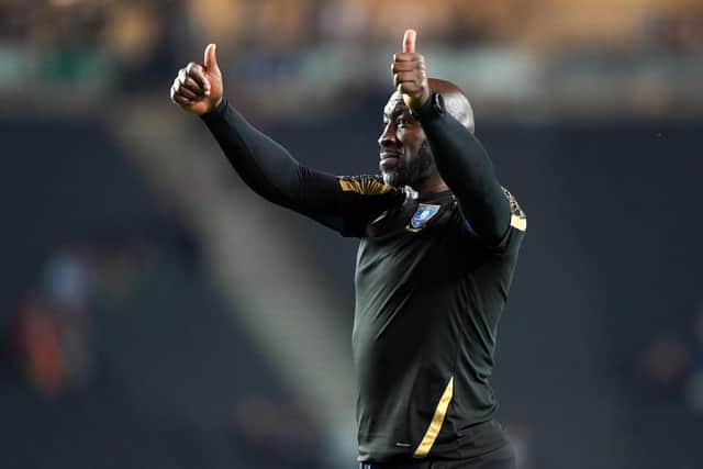 Sheffield Wednesday manager Darren Moore says he doesn't want their levels to drop. (Joe Giddens/PA Wire)
