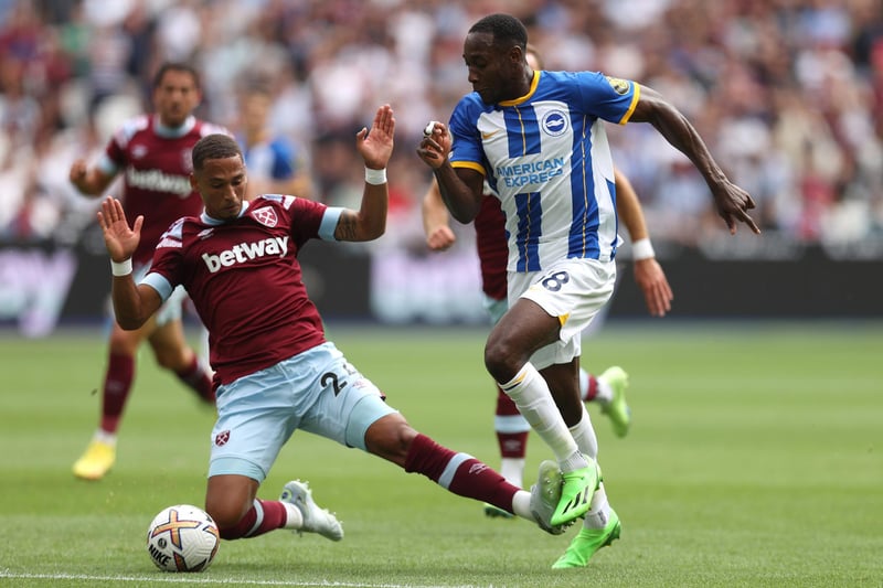 He started against Derby and the Hammers are short of options in the heart of defence at the moment with Kurt Zouma injured. Craig Dawson also left this winter for Wolves. 