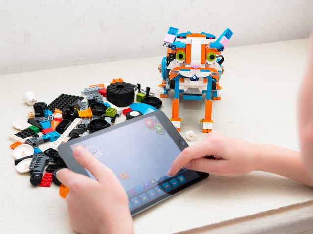 This is much easier than it may sound. One of our favourites is Scratch. Children can program their own interactive stories, games and animations while learning a bunch of key skills along the way.