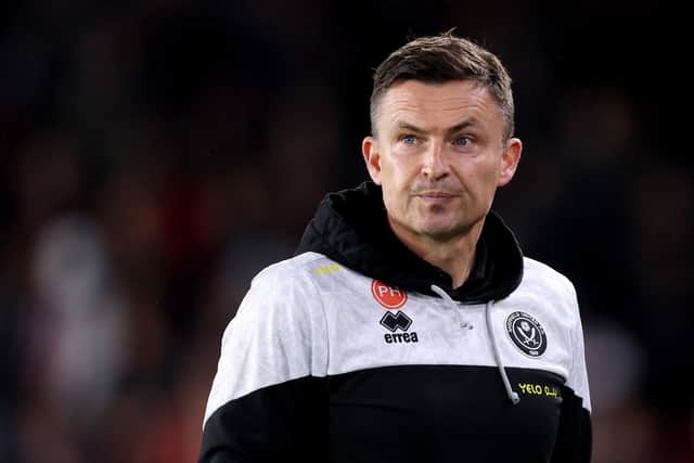Sheffield United manager Paul Heckingbottom and his counterparts elsewhere are forced to answer questions about things beyond his remit: George Wood/Getty Images