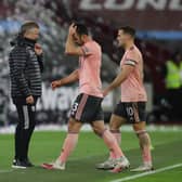 Chris Wilder contemplates the cost of Sheffield United's defeat by West Ham in east London: David Klein/Sportimage