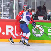 Liam Kirk playing in GB colours. Picture: Dean Woolley