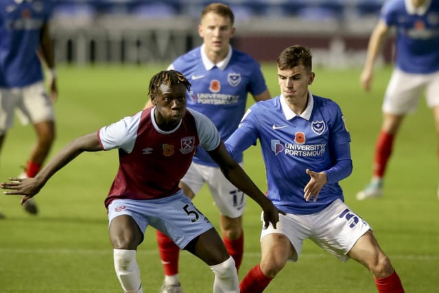 The Cowplain teenager made his Pompey debut in the group game against West Ham's under-21s in November and he looks set to be given another run-out with fellow academy graduate Haji Mnoga suspended for tonight's game.