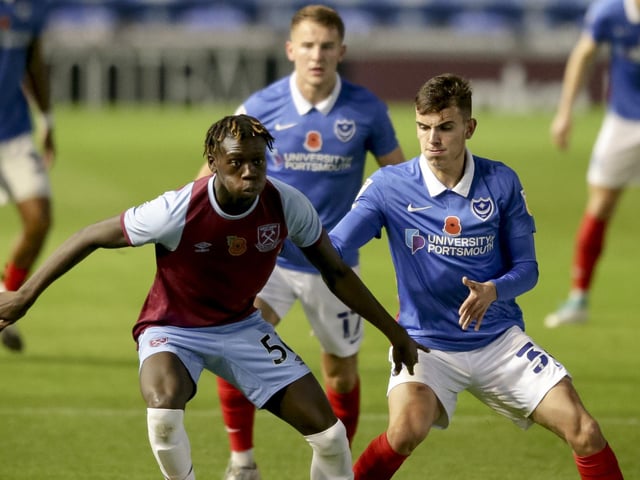 The Cowplain teenager made his Pompey debut in the group game against West Ham's under-21s in November and he looks set to be given another run-out with fellow academy graduate Haji Mnoga suspended for tonight's game.