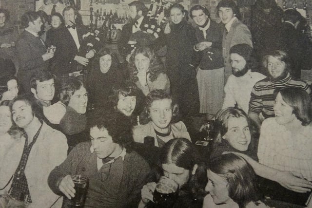 Kirkcaldy 1978: Hogmanay dance at the Dutch Mill