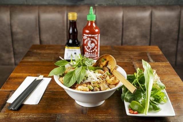Vietnamese restaurant Pho is located in busy city centre courtyard, Leopold Square, and is one of the medium-sized chain’s 32 branches, the majority of which are located in London.