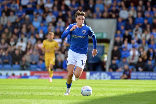 Louie Marsh is flourishing on loan at Chesterfield.