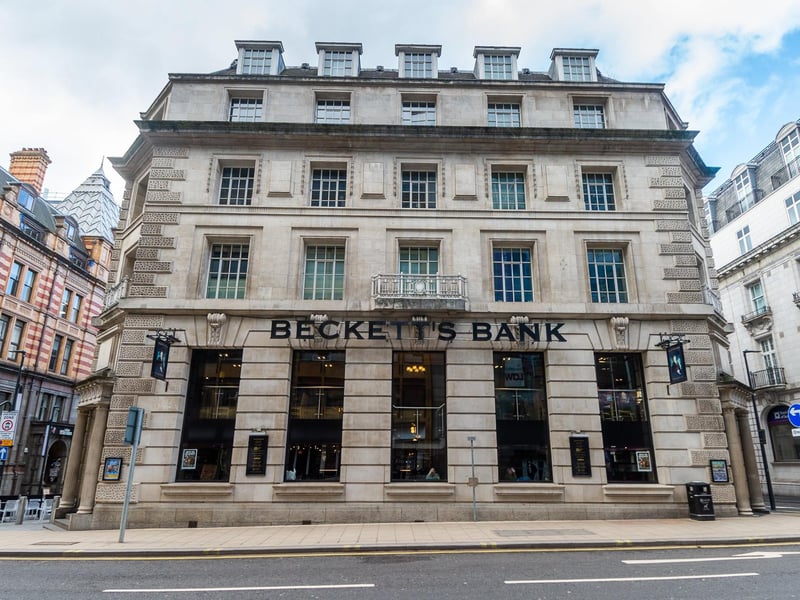  Beckett's Bank on Park Row is rated 4.1 stars from 6,964 reviews.