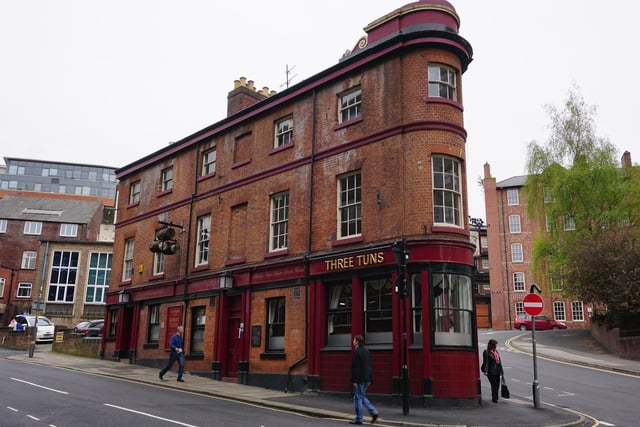 The distinctive shape of the Three Tuns pub on Silver Street Head in Sheffield city centre makes it the city's answer to New York's famous Flatiron building, albeit on a much smaller scale. The Grade II-listed building dates back to 1840, according to Historic England, and was restored in 1987. However, the Three Tuns has reputedly been serving punters at the site since the 1700s. It is said to be haunted, with a former landlord having shared a photo which he claimed showed the reflection of a ghost in a pint glass and ghost hunters subsequently investigating and claiming to find evidence of numerous ghosts roaming the pub, including a mother and daughter, both of whom are called ‘Gail’.