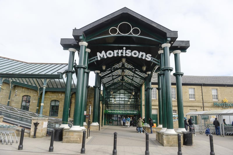 Morrison's supermarket at Hillsborough Barracks