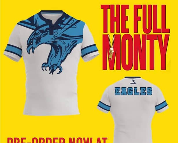 The Full Monty shirt now on sale, worn in the original by Mark Addy