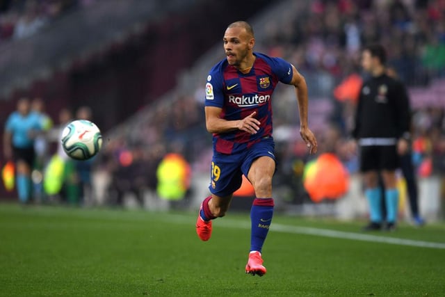 Everton and Crystal Palace are keen on Barcelona forward Martin Braithwaite with the La Liga giants prepared to offload him for £15m. (Sport)