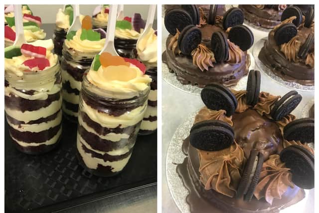 Some of the popular sweet treats made by Barkers the Bakers, which is opening a new store on Derbyshire Lane in Norton Lees, Sheffield. Photo: Barkers the Bakers