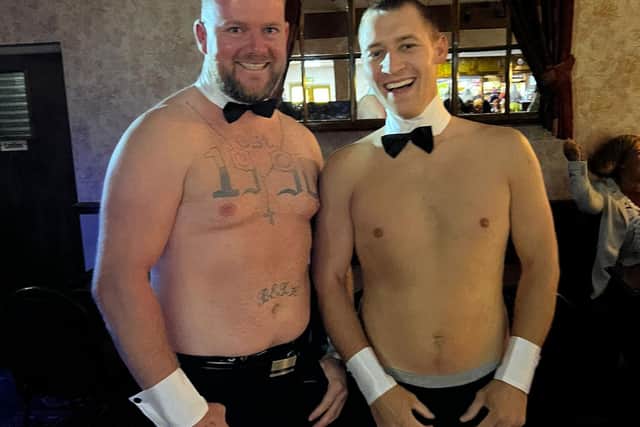 The night was supported by topless butlers, drag artists and a charity raffle.