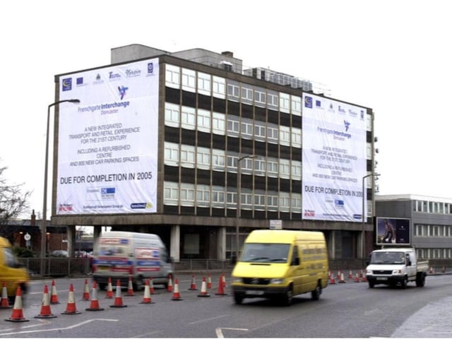 Gresley House was demolished to make way for the Transport Interchange.