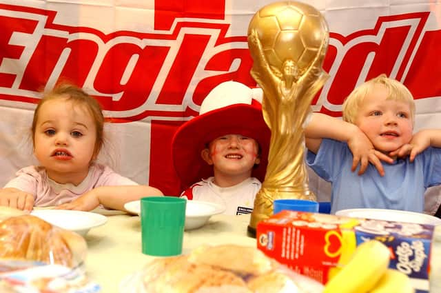 They even had their own World Cup at this themed breakfast at the Masefield Road Nursery. Remember this from 14 years ago?