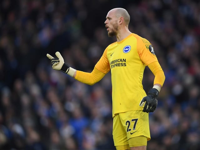 The goalkeeper joined the Baggies to perform a similar backup role to the one he played at Brighton for two seasons. He made two Carabao Cup performances for West Brom before they were knocked out by Brentford.