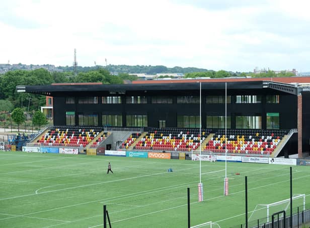 Sheffield Eagles's new home at The Olympic Legacy Park in Attercliffe.