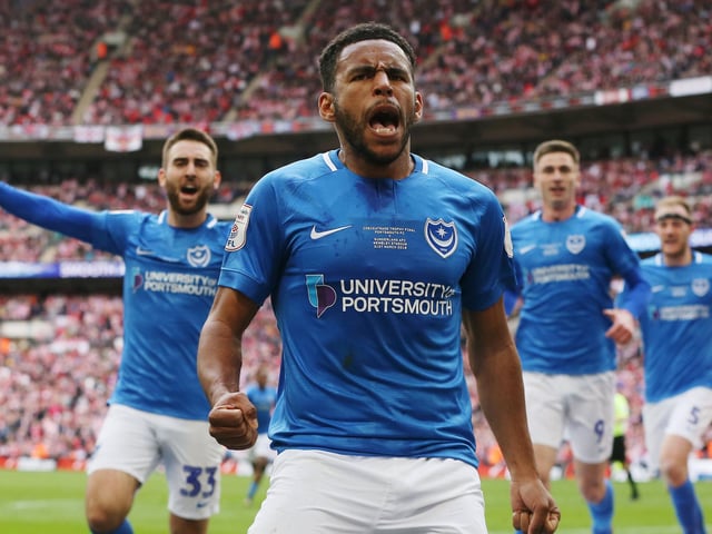 Kenny Jackett's first signing in June 2017. Gave two seasons of wearing his heart on his sleeve and bagged the crucial equaliser in the Checkatrade Trophy final. The Thompson Flop was lapped up by fans but he left last summer after Pompey's failure to reach the Championship.