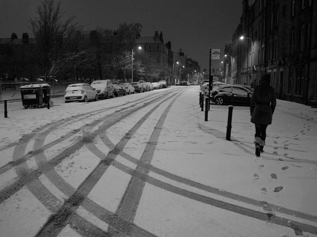 This one was taken near Easter Road.