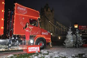 The Coca-Christmas truck last came to Sheffield in 2018, when it stopped off at Fox Valley for two days. But will it come to Sheffield again this year? (Photo by Ben Pruchnie/Getty Images)