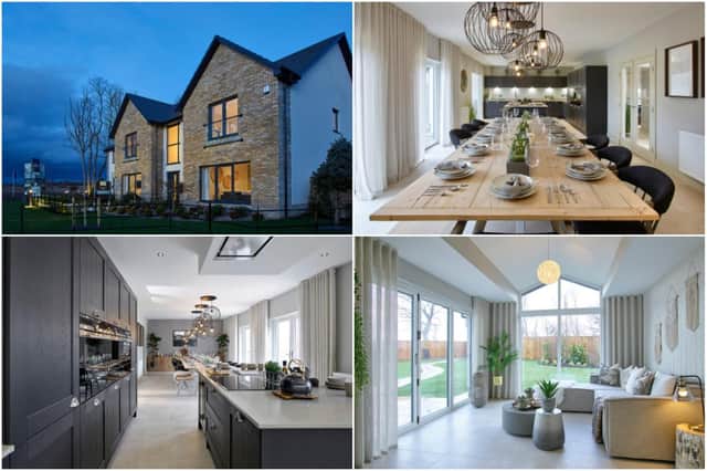 The home is on the Wynyard Estate, known for some of the most luxurious properties in the North East and home to many of the region’s most famous faces.
Image by Robertson Homes.