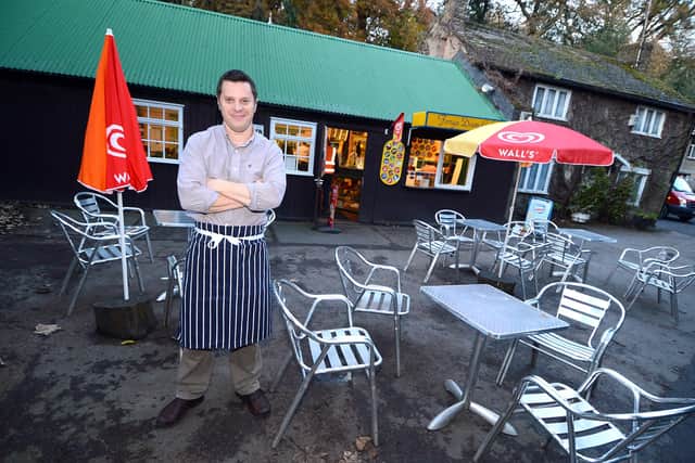 Nick Dunn, the owner of the Forge Dam Café, Fulwood.