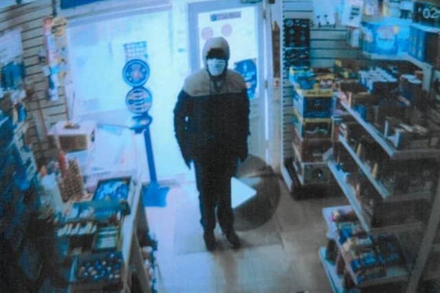 It is reported that just before 2.15pm on Saturday (2 April), a man armed with a knife entered the Longley Convenience Store on Longley Hall Road and demanded money from the till.