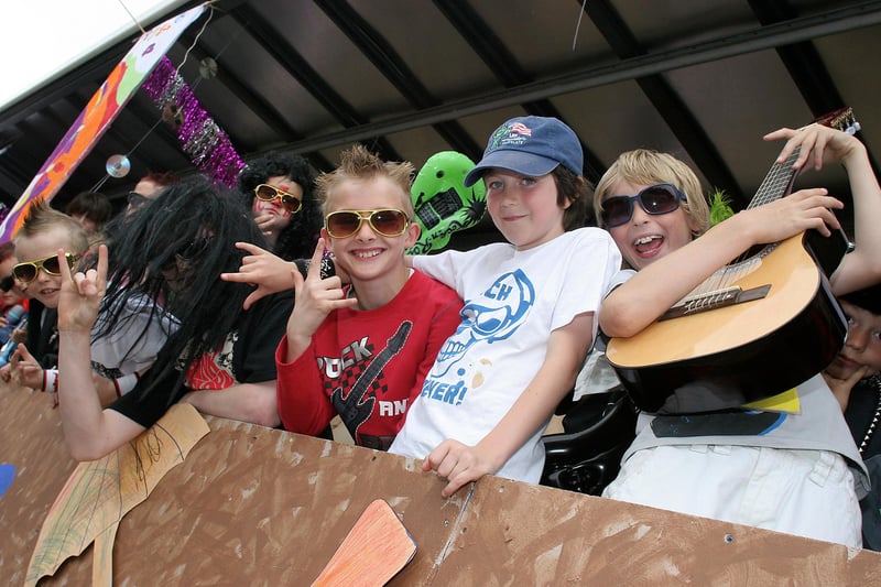 Whaley Bridge carnival, Taxal Scouts in 2009