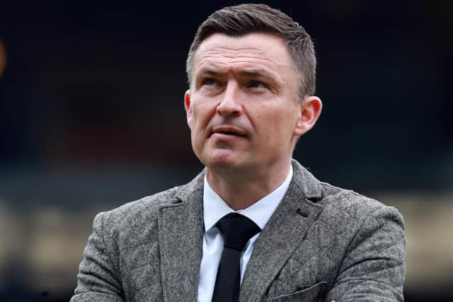 Sheffield United manager Paul Heckingbottom takes his team to Reading tonight: Simon Bellis / Sportimage