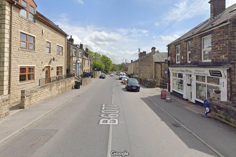 Fourth: Upper Stannington & Loxley had 10.9 neighbourhood-level burglaries per 1,000 households, and a total of 36 overall, between December 2023 and November 2024. Photo: Google.