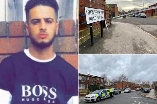 Pictured is deceased Ramey Salem, of Grimesthorpe Road, Sheffield, who died aged 20, after he was repeatedly shot at a flat on Grimesthorpe Road South, at Burngreave, Sheffield.